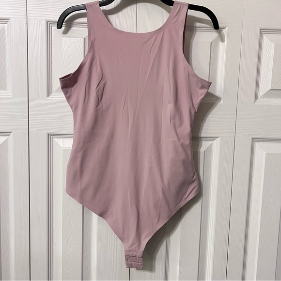 Pinsy High Neck Hourglass Shapewear Cheeky Bodysuit Size Large - Picture 2 of 13